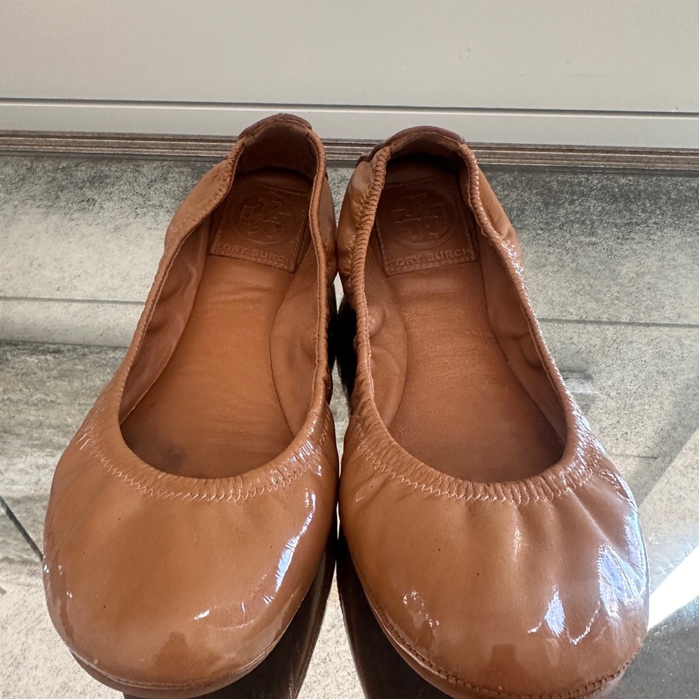 Tory Burch Women's Brown Ballet Flats